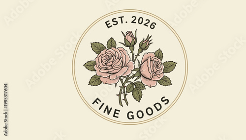 Logo design for fine goods company.