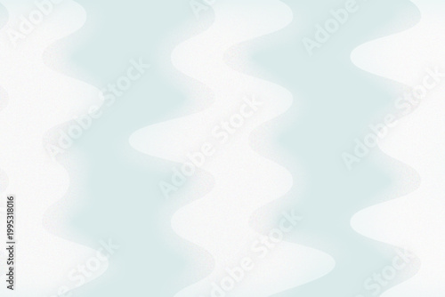 ゆらぎを感じる淡い水色と白の柔らかいウェーブ背景