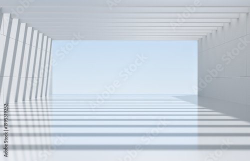 3D rendering exhibition product background