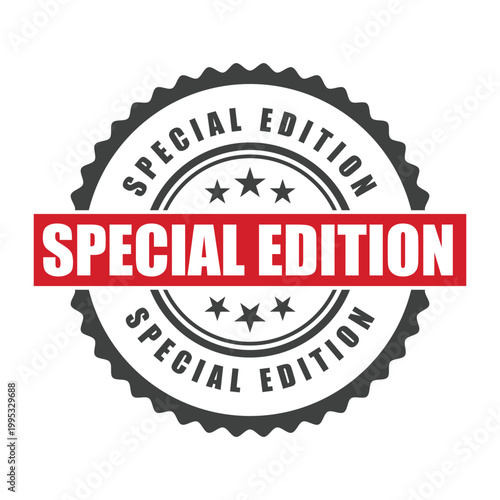 Slika na platnu Special edition rubber stamp seal vector