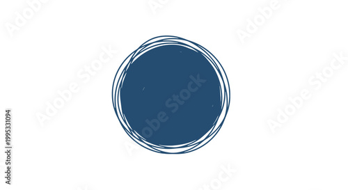 Blue Nail Polish in a Jar.