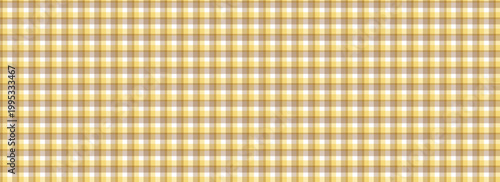 Brown and yellow in the white plaid fabric texture background. Seamless pattern checkered wallpaper.art vector