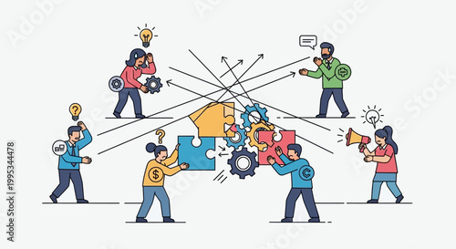 People Working Together Collaboration.