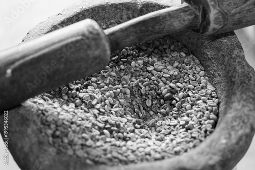 close up coffee beans