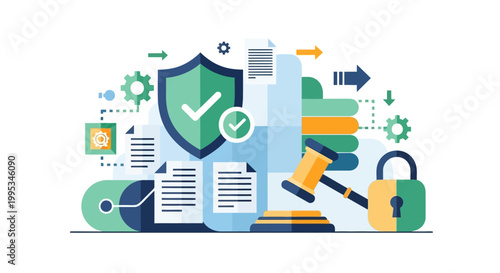 Security protection with legal documents.