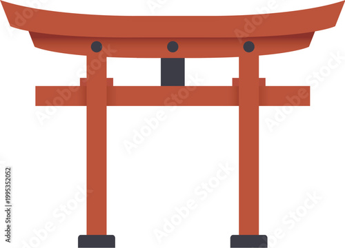 japanese torii illustration