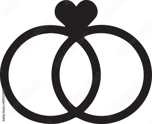 Diamond engagement ring icon, diamond wedding ring
