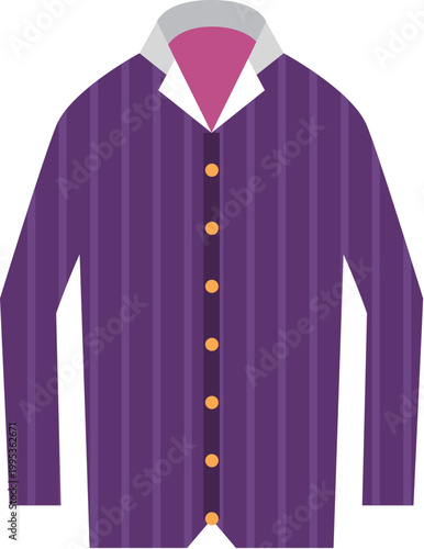 overcoat colorful illustration