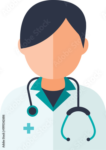 doctor colorful illustration