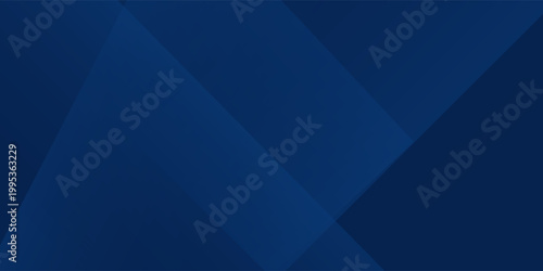 Modern dark navy blue silver abstract pattern background. Geometric shape. Line triangle angle fold polygon diamond 3D. premium