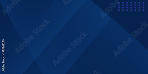 Modern dark navy blue silver abstract pattern background. Geometric shape. Line triangle angle fold polygon diamond 3D. premium