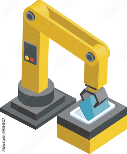 machine colorful illustration