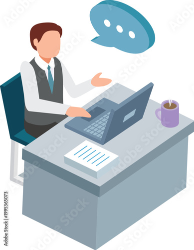 quality control colorful illustration