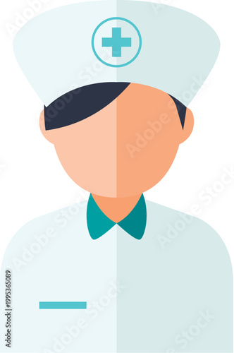 nurse colorful illustration