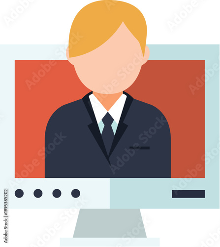 communicate colorful illustration