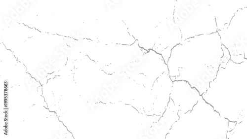 Cracked white concrete wall texture with rough surface Cement wall background with detailed crack pattern