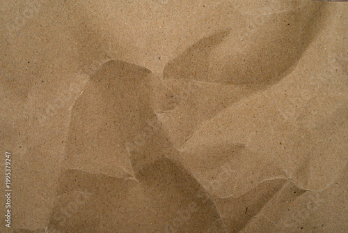 Recycle Paper Texture background. Crumpled Old kraft paper abstract shape background with space paper for text high resolution