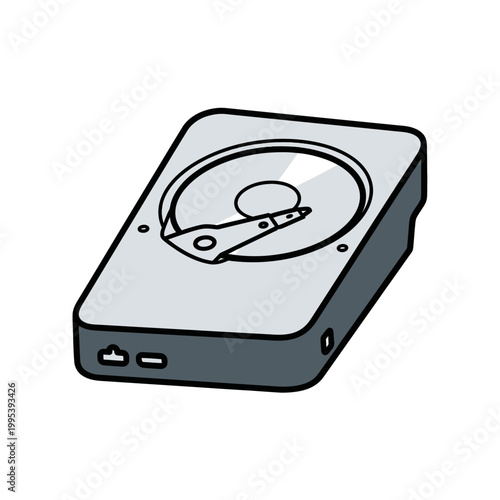 External Hard Drive Storage Device.