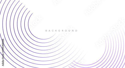Geometric abstract concentric lines png graphic element. Purple circular fine lines, radial curves, overlapping mesh. Modern tech style. Isolated transparent cutout object, blank.