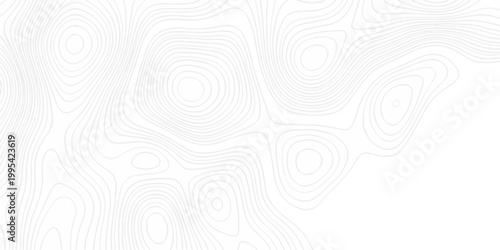 Abstract minimal pattern discovery vector topo map creative discovery White wave grid stripe line map topography. vector geographic contour mounted map background.