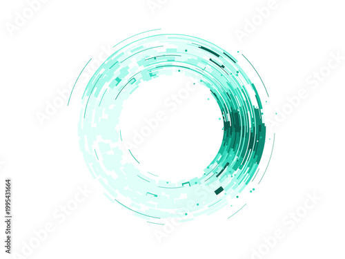 Digital Concentric Segment Circle