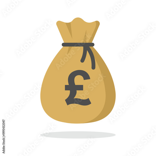 Financial Bounty: An illustration of a money bag, the symbol of wealth. The bag is brimming with treasure and monetary value.