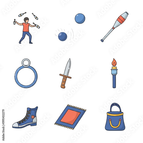 Collection of various everyday objects 2.