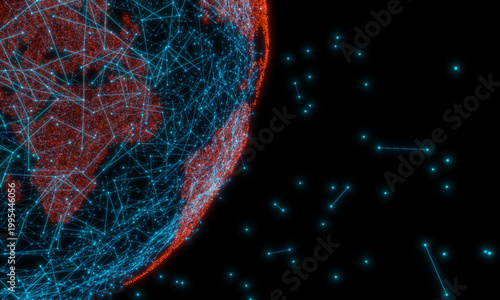 Technology Earth Network Wireless Communication Big Data