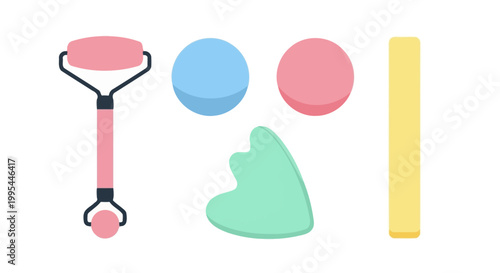Beauty Tools: Jade Roller, Gua Sha, Face Balls, and Roller