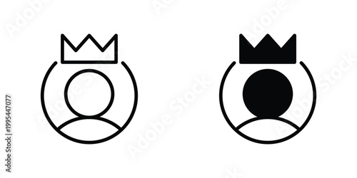 Premium User Vector Line Icon for Retail and Ecommerce