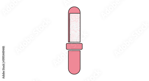Pink Nail File Tool for Manicure and Pedicure, Beauty Care