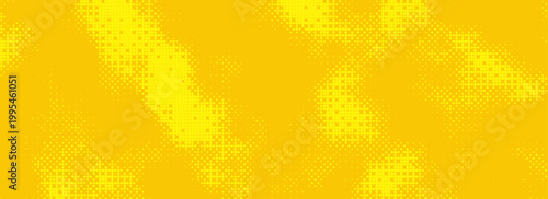retro comic yellow background raster gradient halftone, vector illustration eps 10