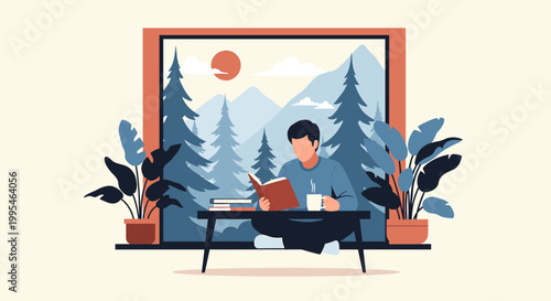 A minimalist image depicting a connection between people. Ideal for conveying themes of unity, collaboration, or modern relationships in marketing and