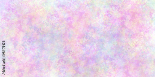 Soft pastel tie-dye pattern blending pinks, blue, and yellows in a dreamy texture. colorful watercolor background. Violet Pink Yellow Blue multicolor background wallpaper.