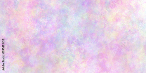 Soft pastel tie-dye pattern blending pinks, blue, and yellows in a dreamy texture. colorful watercolor background. Violet Pink Yellow Blue multicolor background wallpaper.