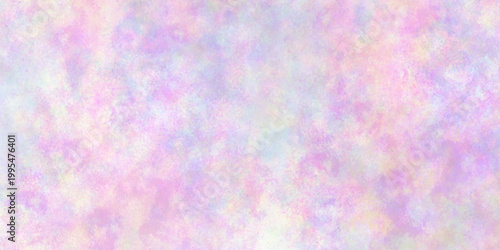 Soft pastel tie-dye pattern blending pinks, blue, and yellows in a dreamy texture. colorful watercolor background. Violet Pink Yellow Blue multicolor background wallpaper.