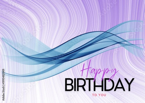 Happy Birthday Greeting Card