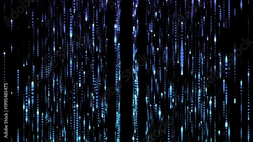 fiber optics background with lots of light spots. technology background. abstract background motion video