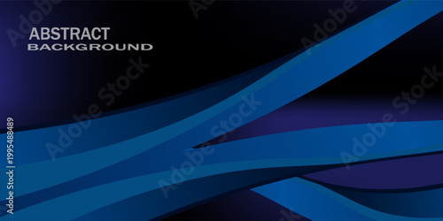 Modern blue gradient business certificate wave template design.