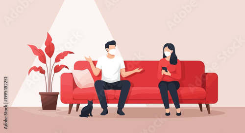A collection of diverse line art icons depicting families relationships and emotional connections