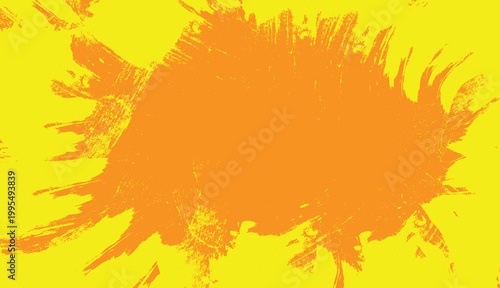 Abstract autumn background. Abstract orange fire background texture, yellow border with fiery yellow flames and smoke pattern. vector on illustration design.