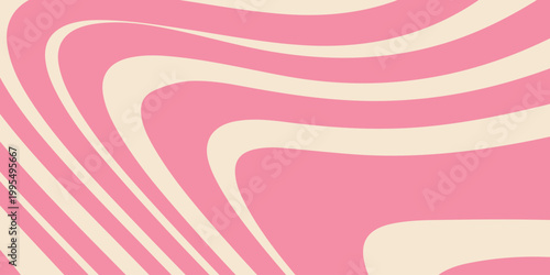 Psychedelic Swirl Carnival Pattern. Retro Waves, Swirl, Twirl Background. Abstract Groovy Texture.