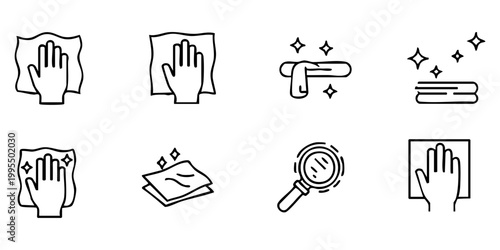 Cleaning hands with soap and towel in bathroom environment