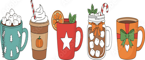 Gingerbread cookie alphabet set with festive white icing decorations