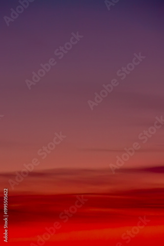 Dramatic after sunset sky, natural black and purple background of the sky during the dusk.