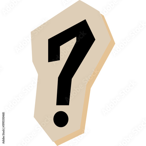 Scrapbook Question Mark