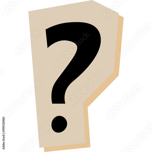 Scrapbook Question Mark