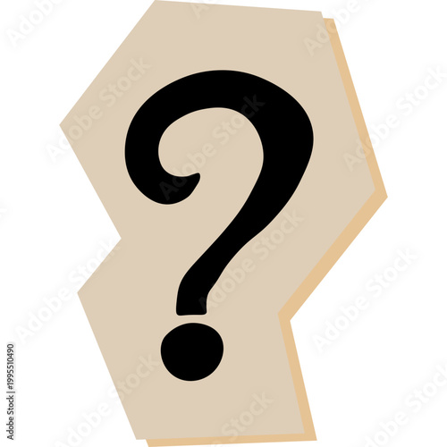 Scrapbook Question Mark