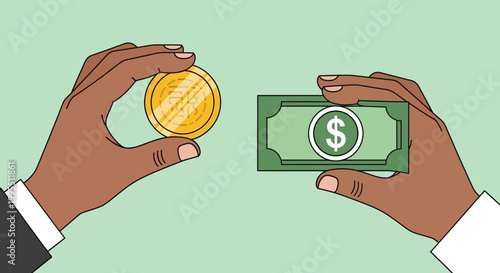 A vibrant neon red illustration depicts a vintage suitcase against a stark black background