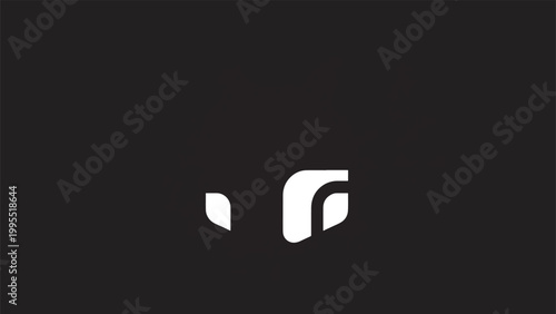Minimalist Graphic Design with Abstract Shape and Modern Style.